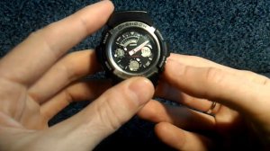 Обзор часов CASIO G-Shock AW-590-1A