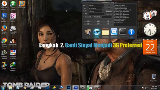 Cara Menaikkan QOS 8 MB Telkomsel Dengan Metode Loncat Kodok смотреть онлайн
