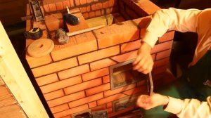 Бюджетная печь для дома. Подробный процесс кладки.