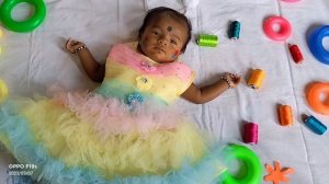 Holi celebration by Nikki #baby #kidsvideo