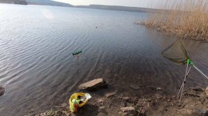 Ловля на фидер Весной. Открытие сезона.петля Гарднера.травянское водохранилище.