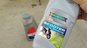 Тест двухтактных масел luxe 2t, ravenol 2t, xado 2t, liqui moly 2t. Личное мнение