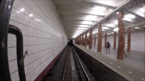 Каховская линия. Вид из хвостовой кабины