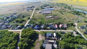 село Еланка с высоты ... (Саратовская область)