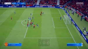 Jugando la demo fifa 19