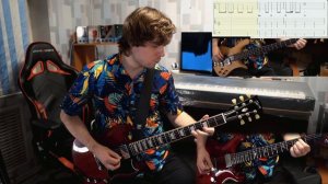 Squid Game Main Theme ROCK GUITAR COVER Way Back Then