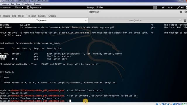 037 Внедрение исполняемого кода в PDF документ смотреть онлайн
