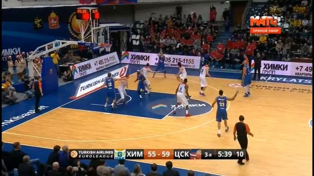 Alexey Shved vs CSKA 28 Game Winner! 28 points