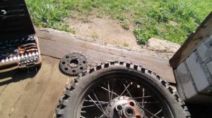 Замена сайлентблоков задней звезды на Motoland XR250 Enduro 2021 после 7500 км пробега
