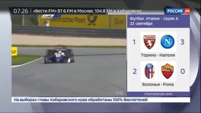 Австрия: первая победа российского пилота Формулы-3 Роберта Шварцмана