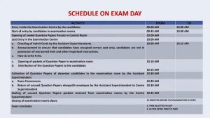 Live webcast on modalities for the conduct of Board Examinations 2024