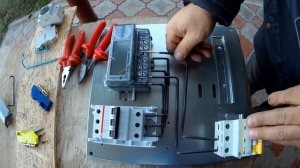 Сборка щита учёта 15кВт 380В ТУ ПАО МОЭСК