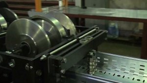 Автоматическая линия прокатки профиля кабельный лоток 100-400