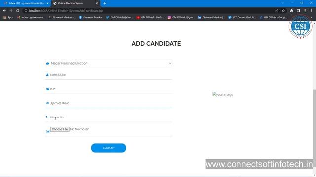 Online Voting System | JAVA WEB Application Project | Latest Java Project  2022.