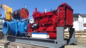 СНП 500/10 Алтай дизельная насосная станция.