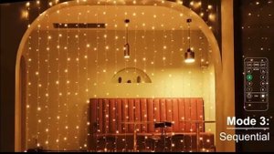 Гирлянда-занавеска