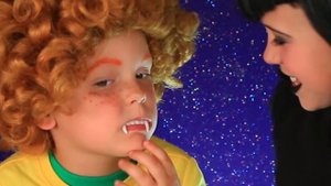 Hotel Transylvania 3 Mavis, Dracula, Dennis Makeup and Costumes