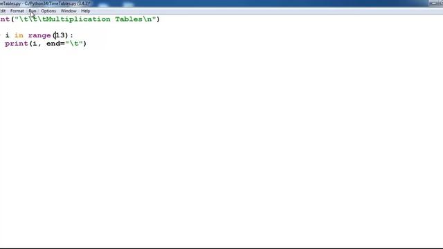 How to Create Multiplication Tables in Python with Nested For Loop смотреть онлайн