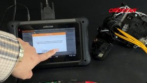 OBDSTAR DC706 ECU Tool Clone VOLVO MPS6 TCM on BENCH