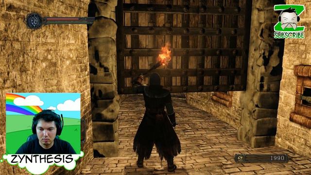 Dark Souls 2 - Part 4 - Lets Play Commentary Walkthrough Review with Zynthesis смотреть онлайн