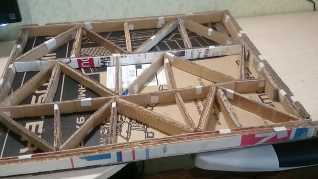 Стол из картона своими руками . Мебель из картона. Как сделать стол из картона смотреть онлайн