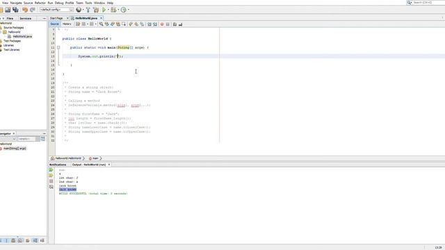 Lecture 3: String Class - Intro to Java Programming From Beginner To Advanced - Part 3