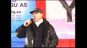 Капитан Баранов - фрагмент выступления на празнике масленницы в Таллинне