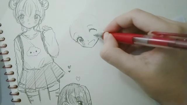 Sketch page✏️ Girls in simple outfits смотреть онлайн