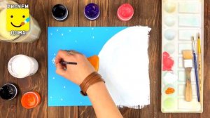 Как нарисовать СНЕГОВИКА  за  5 МИНУТ