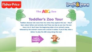 Fisher Price: The ABC´s Zoo