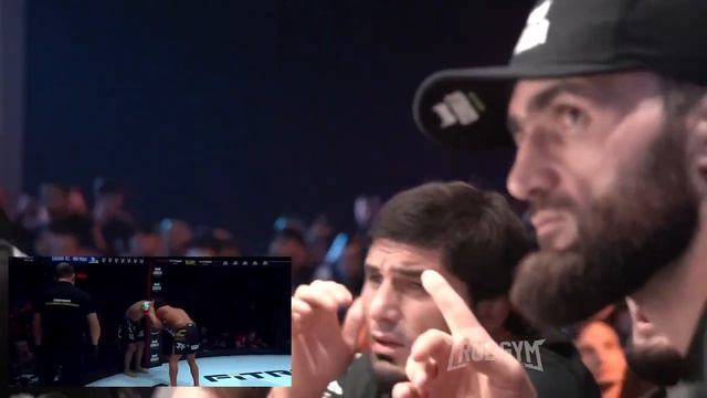 Хабиб чуть не заплакал / Как Хабиб смотрел бой Шамиля Завурова против Наримана Аббасова смотреть онлайн