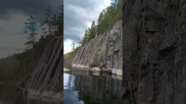 Прогулка по Ладожским шхерам, по самым красивым местам. Карелия.  Ладожское  озеро.