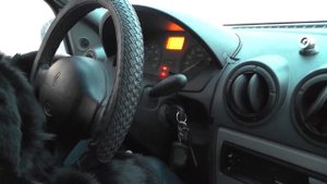 Заводим Renault Logan в сильный мороз
