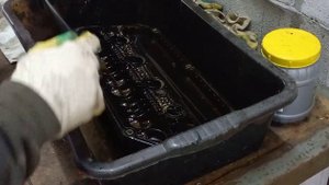 Замена прокладки клаппанной крышки киа спектра. ( при установке доработать напильником)