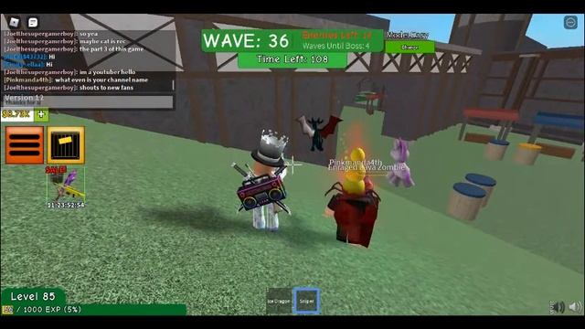 PLAYING ROBLOX ZOMBIE ATTACK/Joelthesupergamerboy live steam part 1 of Zombie Attack смотреть онлайн