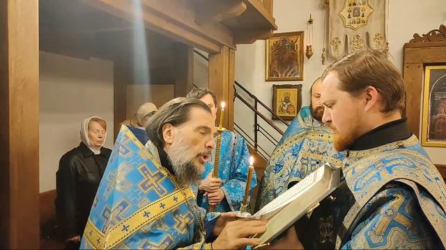 28.09.2022. Полієлей. Ікони Божої Матері "Призри на смирення", мц. Людмили смотреть онлайн