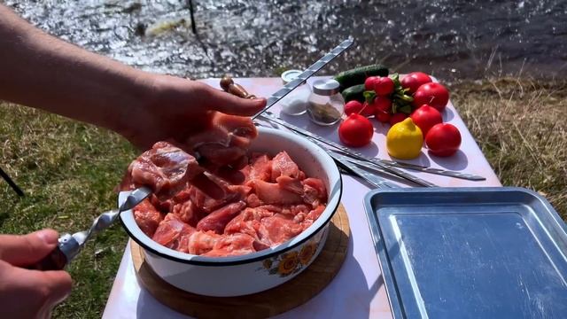 Как быстро и просто приготовить сочный и вкусный шашлык. Мясо больше не мариную