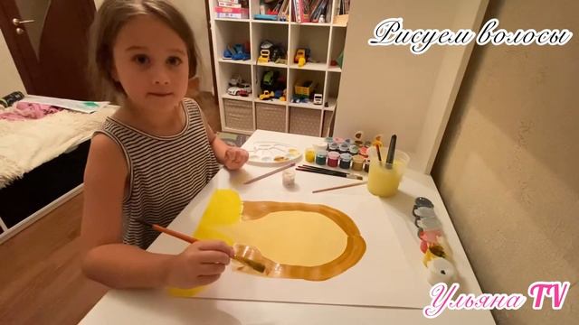 Рисуем портрет мамы??к празднику «День матери» смотреть онлайн