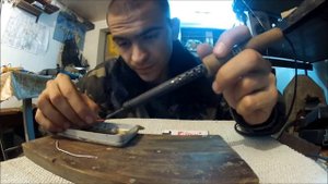 Холодный неон - как резать и паять