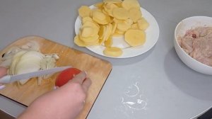 Мясо по-французски в духовке из куриного филе!!!