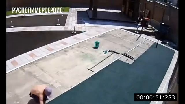 Покрытие резиновой крошкой своими руками