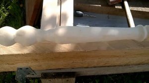 Балясины для лестницы в доме.