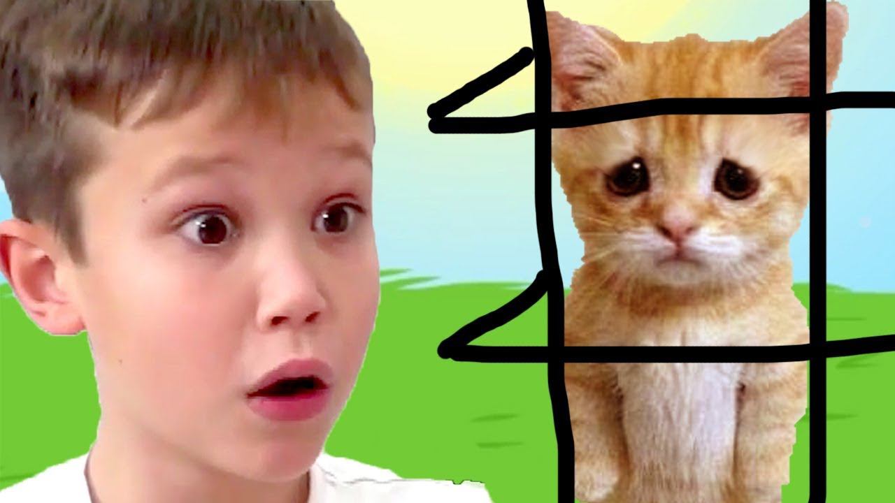 КРАСНЫЙ ШАР МИСТЕР МАКС спасает кошечку Мурку, мультик игра Детский летсплей #45 смотреть онлайн