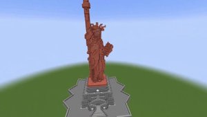 ОБЗОР КАРТЫ СТАТУЯ СВОБОДЫ В МАЙНКРАФТЕ