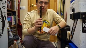 Обвес (колчан) для зимнего ящика. Зимняя блесна. Ловля окуня.