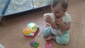 ИГРУШКА ДЕТСКИЙ БАРАБАН ДЛЯ РАЗВИТИЯ МАЛЫШЕЙ