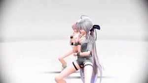 [MMD] Аниме танец - Джентльмен