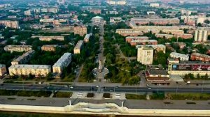 Омск с высоты птичьего полёта!