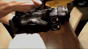 Canon XH A1s Unboxing