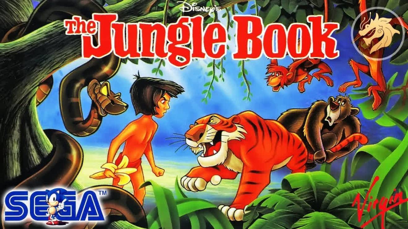 Прохождение игры - The Jungle Book (3 часть) SEGA - RUS - HD Full. (1080p)